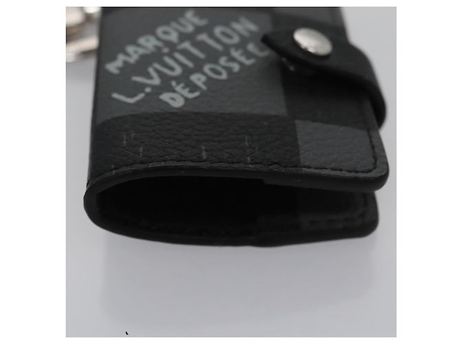 LOUIS VUITTON Llave Carnet Damier Archives M00480 Auth 109800M Negro Damier ebene - vista 6