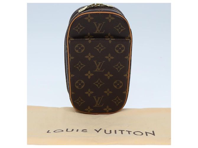 LOUIS VUITTON Monogram Pochette Gange Schultertasche M51870 LV Auth 77702V Monogramm - Ansicht 12