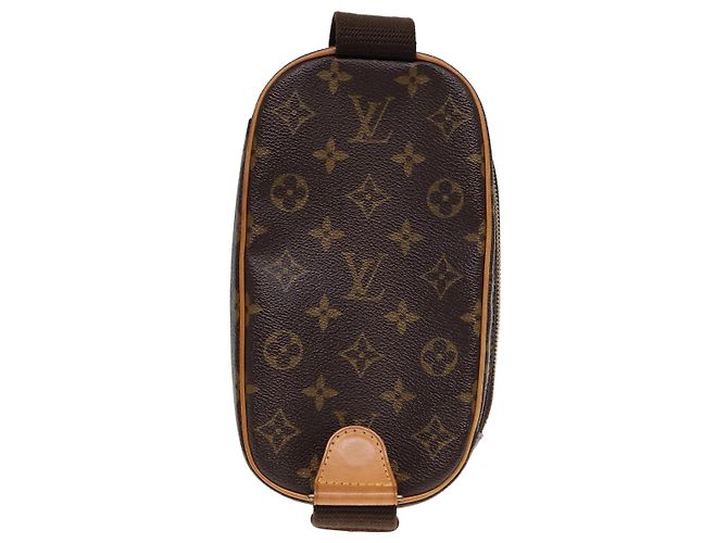 LOUIS VUITTON Monogram Pochette Gange Schultertasche M51870 LV Auth 77702V Monogramm - Ansicht 2