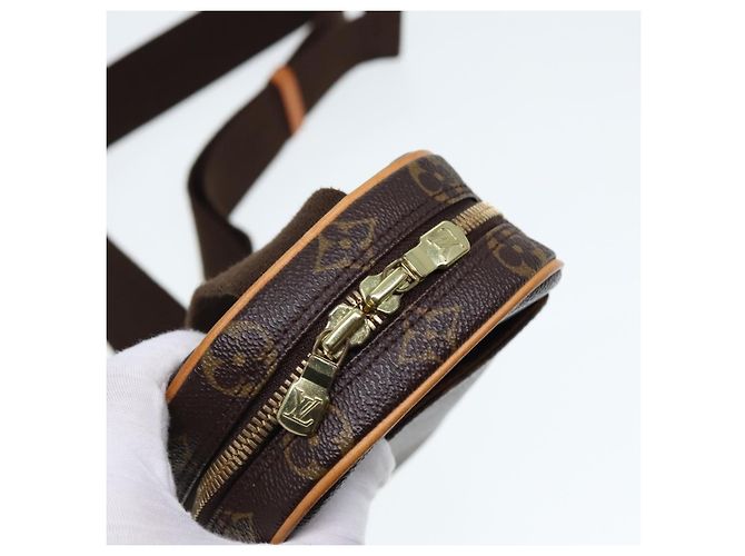 LOUIS VUITTON Monogram Pochette Gange Schultertasche M51870 LV Auth 77702V Monogramm - Ansicht 9