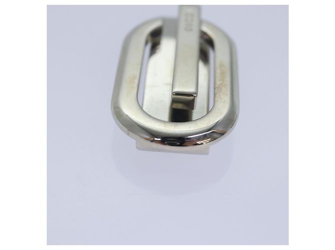 Clip per soldi in metallo GUCCI Argento Auth am6487V - vista 4