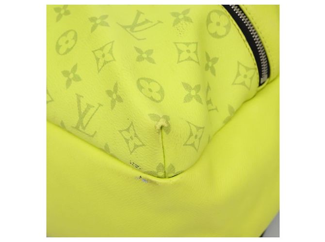 LOUIS VUITTON Zaino Taigalama Discovery Giallo M30228 LV Auth IN055V - vista 18
