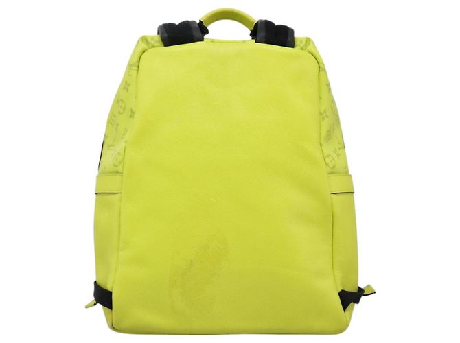 LOUIS VUITTON Zaino Taigalama Discovery Giallo M30228 LV Auth IN055V - vista 2