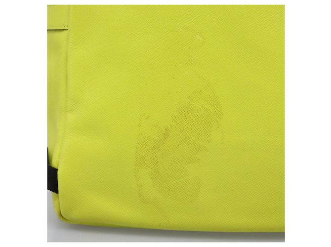 LOUIS VUITTON Zaino Taigalama Discovery Giallo M30228 LV Auth IN055V - vista 3