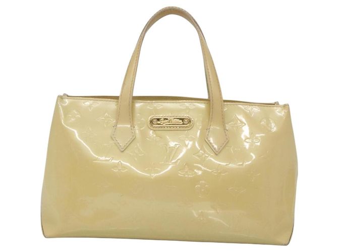 LOUIS VUITTON Borsa a Mano Monogram Vernis Wilshire PM Broncorail M91452 Auth 126194A - vista 13