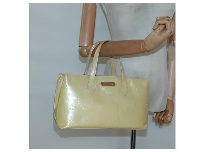 LOUIS VUITTON Borsa a Mano Monogram Vernis Wilshire PM Broncorail M91452 Auth 126194A - vista 20