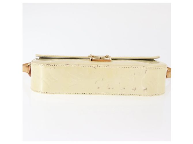LOUIS VUITTON Borsa da Strada Malibu Monogram Vernis Perle M91507 LV Auth 142836 - vista 10