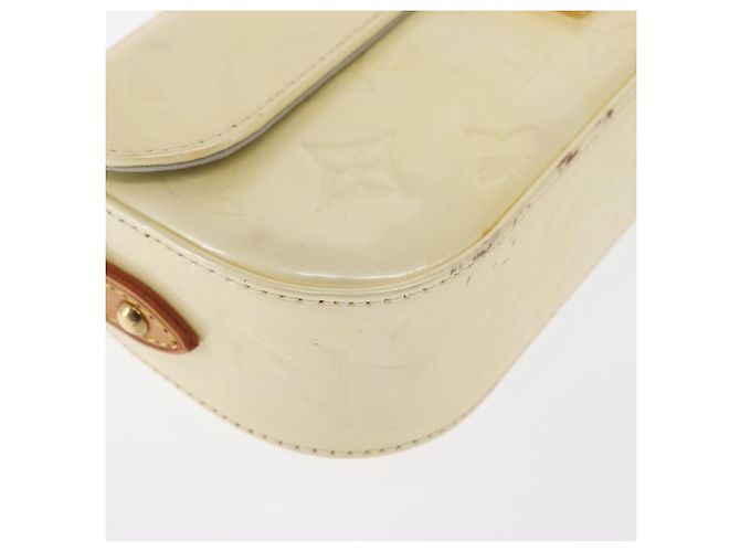 LOUIS VUITTON Borsa da Strada Malibu Monogram Vernis Perle M91507 LV Auth 142836 - vista 12