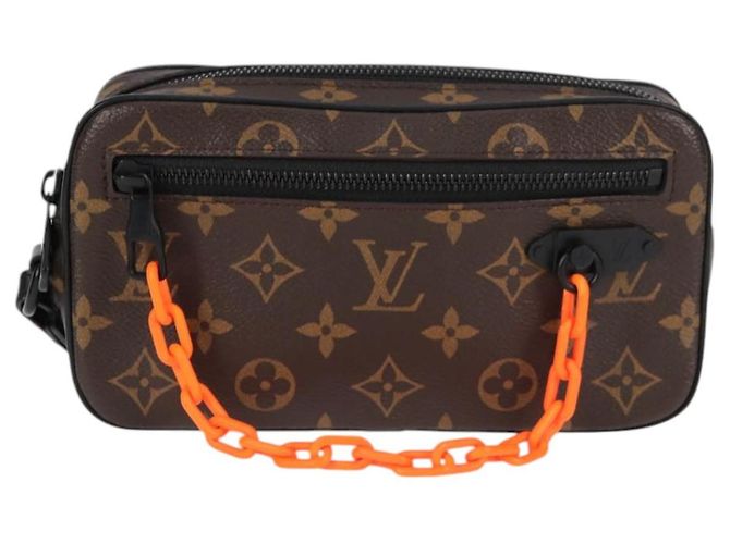 LOUIS VUITTON Pochette Volga Monogramma Solare M44482 Auth ar13529SAM - vista 13