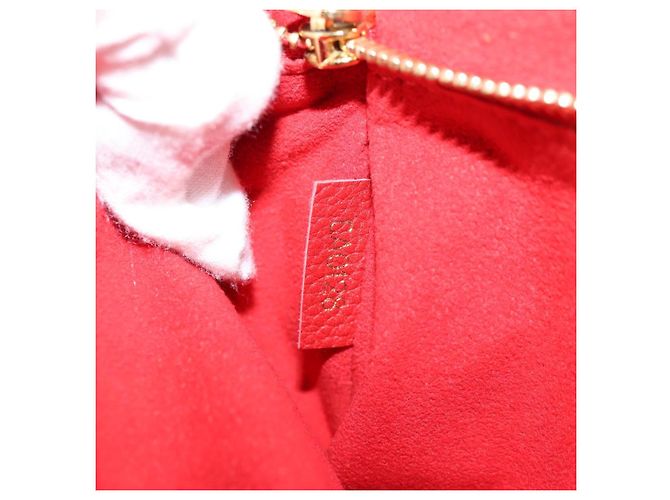 LOUIS VUITTON Borsa a Spalla Monogram Sun Placide Rossa M43713 LV Auth BA2903M Rosso Monogramma - vista 11