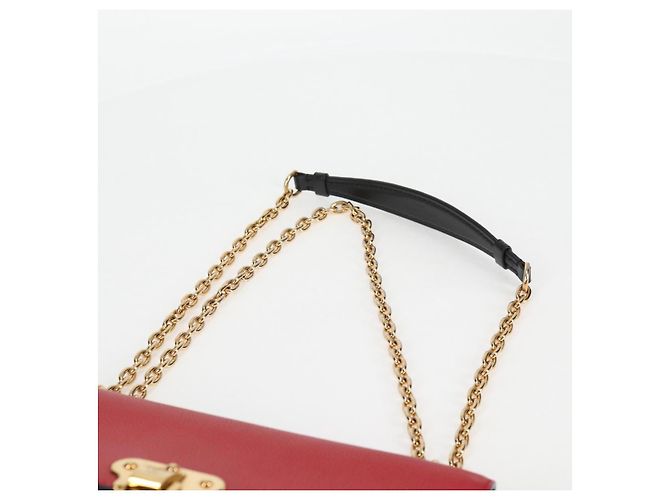 LOUIS VUITTON Borsa a Spalla Monogram Sun Placide Rossa M43713 LV Auth BA2903M Rosso Monogramma - vista 14