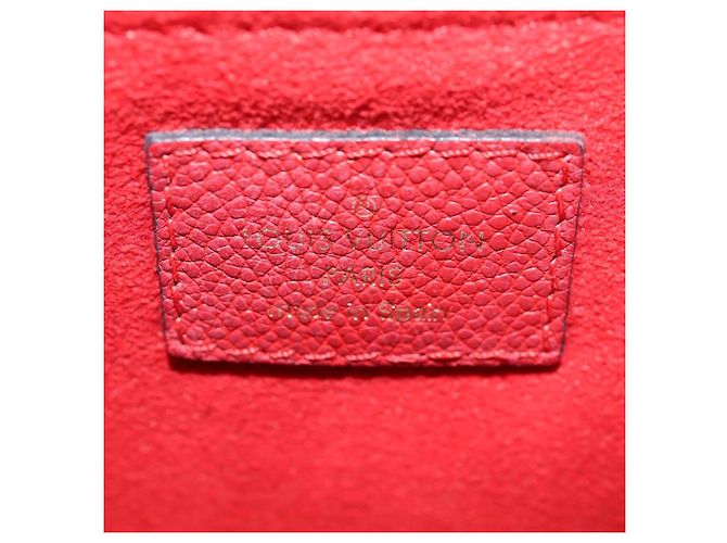 LOUIS VUITTON Borsa a Spalla Monogram Sun Placide Rossa M43713 LV Auth BA2903M Rosso Monogramma - vista 20
