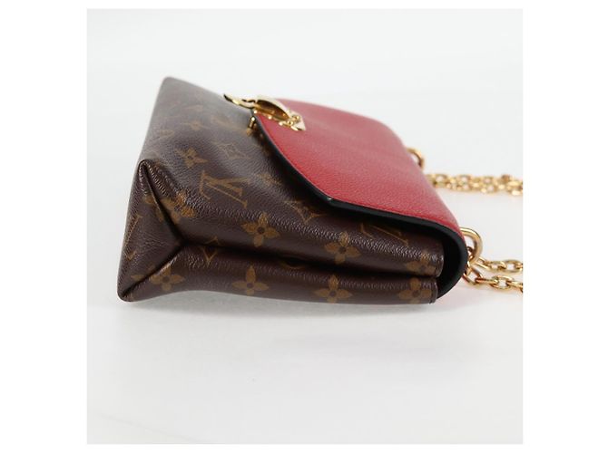 LOUIS VUITTON Borsa a Spalla Monogram Sun Placide Rossa M43713 LV Auth BA2903M Rosso Monogramma - vista 4