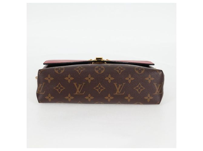 LOUIS VUITTON Borsa a Spalla Monogram Sun Placide Rossa M43713 LV Auth BA2903M Rosso Monogramma - vista 5