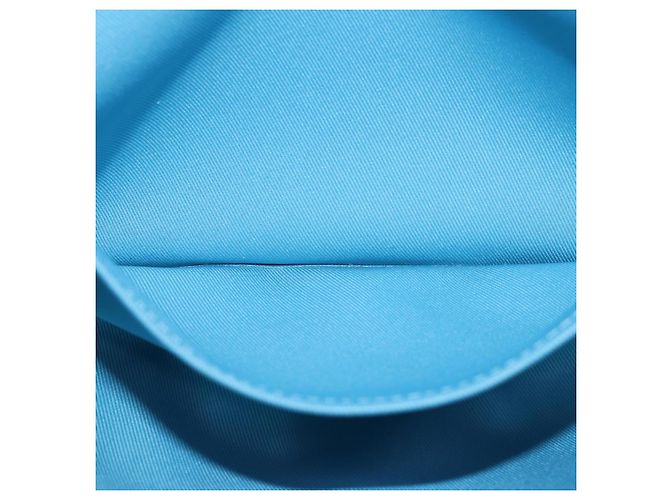 LOUIS VUITTON Borsa Maxi Bum Taurillon Monogram Azzurro Chiaro M21715 Auth 76433SM Blu chiaro - vista 23