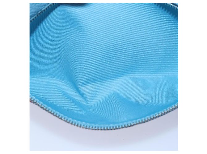 LOUIS VUITTON Borsa Maxi Bum Taurillon Monogram Azzurro Chiaro M21715 Auth 76433SM Blu chiaro - vista 24