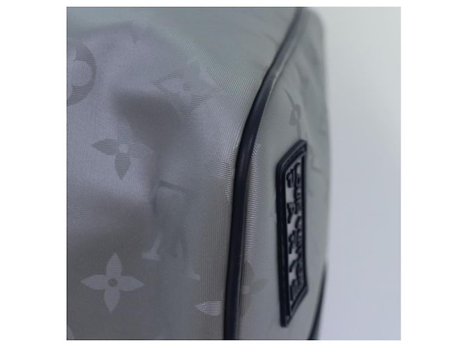 LOUIS VUITTON Monogram Satellite Keepall Bandouliere 50 M44170 LV Auth 78374SM Argento - vista 17
