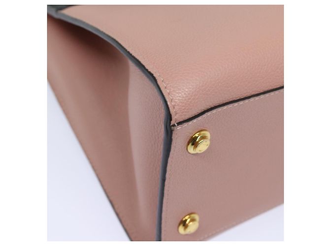 LOUIS VUITTON City Steamer PM Borsa a Mano Pelle Nera Magnolia M51590 Auth 81144V Nero - vista 15
