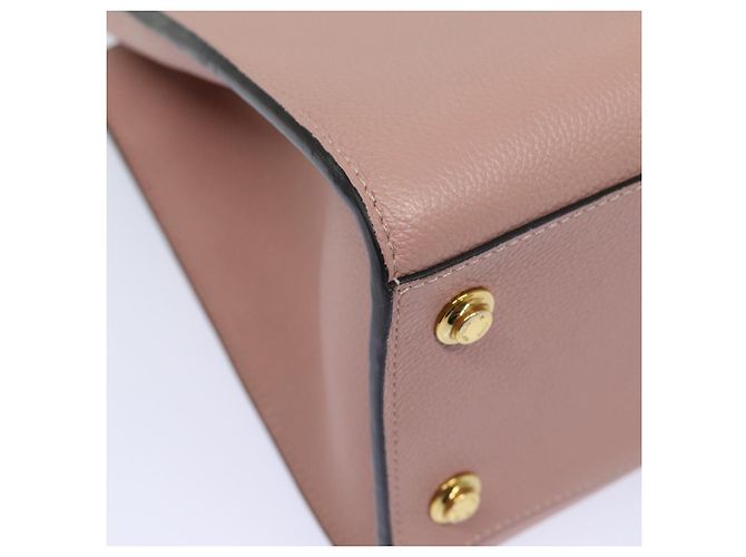 LOUIS VUITTON City Steamer PM Borsa a Mano Pelle Nera Magnolia M51590 Auth 81144V Nero - vista 17