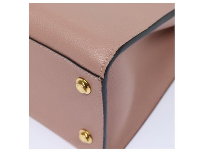 LOUIS VUITTON City Steamer PM Borsa a Mano Pelle Nera Magnolia M51590 Auth 81144V Nero - vista 18