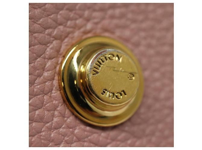 LOUIS VUITTON City Steamer PM Borsa a Mano Pelle Nera Magnolia M51590 Auth 81144V Nero - vista 7