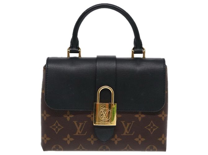 LOUIS VUITTON Bolso de Mano Monogram Rocky BB 2way Negro M44141 LV Auth 85942SAM Monograma - vista 13