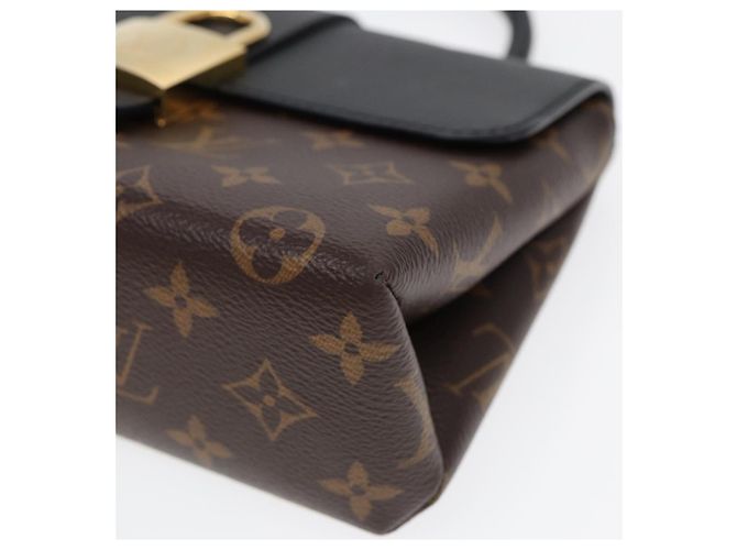 LOUIS VUITTON Bolso de Mano Monogram Rocky BB 2way Negro M44141 LV Auth 85942SAM Monograma - vista 8
