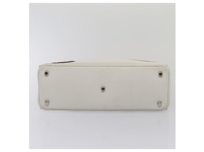 Borsa a mano in pelle Christian Dior 2way Argento Bianco Auth ep5275SAV - vista 6