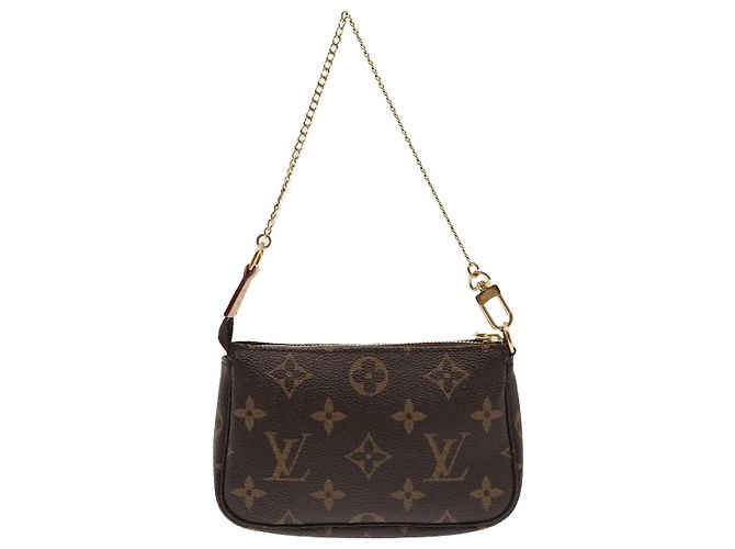 LOUIS VUITTON Monogram V línea Mini Pochette Accesorios Pouch Rosa Auth am6931SAV Monograma - vista 2