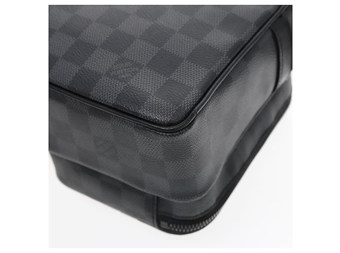 LOUIS VUITTON Bolsa de Ombro Utility Messenger Damier Grafitte M40280 Auth 94640SM Damier ebene - vista 15