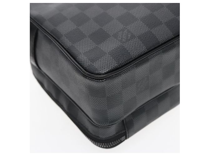 LOUIS VUITTON Bolsa de Ombro Utility Messenger Damier Grafitte M40280 Auth 94640SM Damier ebene - vista 16