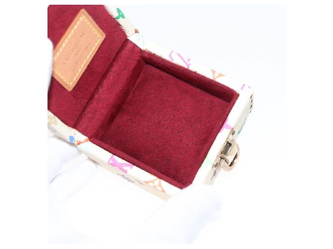 SCHMUCKKASTEN Monogramm Multicolor LOUIS VUITTON Weiß LV Auth 96899SV - Ansicht 10