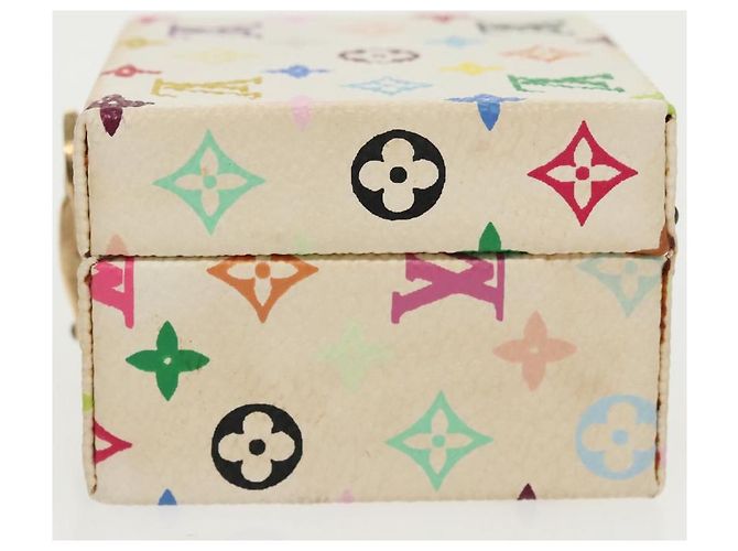 SCHMUCKKASTEN Monogramm Multicolor LOUIS VUITTON Weiß LV Auth 96899SV - Ansicht 3