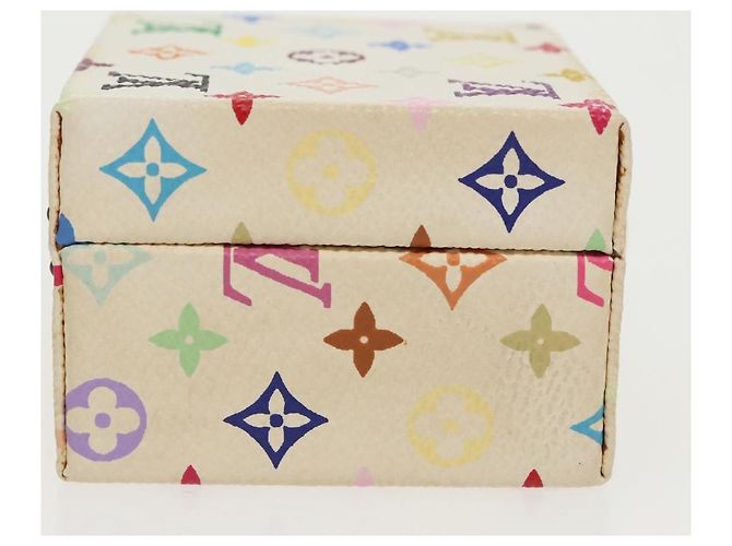 SCHMUCKKASTEN Monogramm Multicolor LOUIS VUITTON Weiß LV Auth 96899SV - Ansicht 4