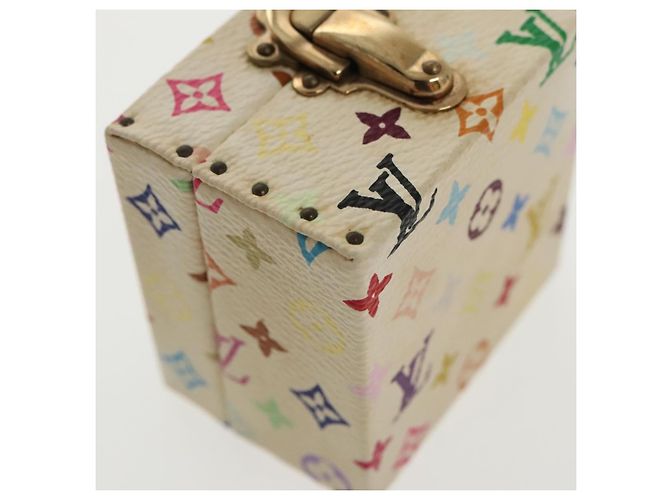 SCHMUCKKASTEN Monogramm Multicolor LOUIS VUITTON Weiß LV Auth 96899SV - Ansicht 7