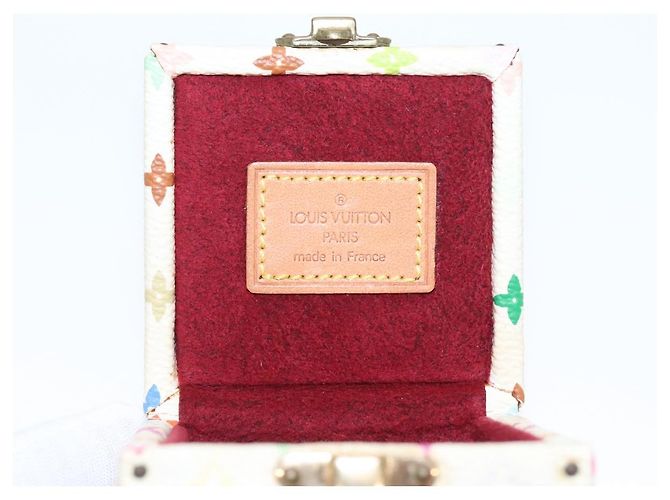 SCHMUCKKASTEN Monogramm Multicolor LOUIS VUITTON Weiß LV Auth 96899SV - Ansicht 9