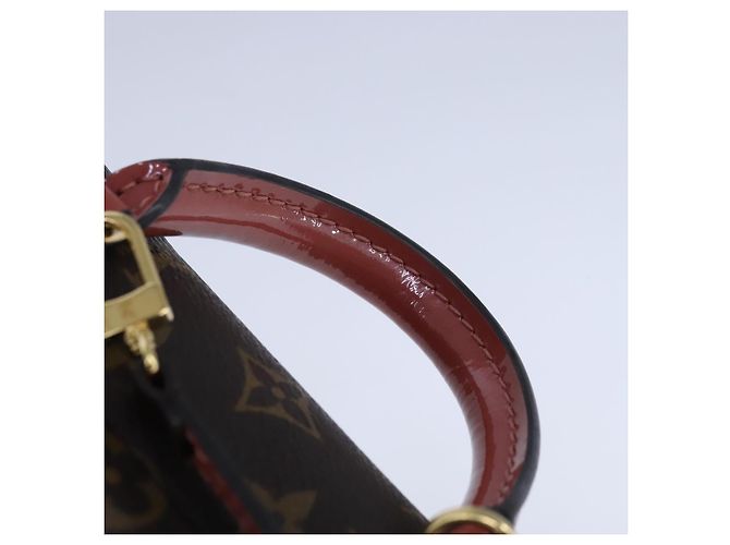 LOUIS VUITTON Sac à dos Hot Springs Monogram Vernis Rose M53545 LV Auth 91559SAM Monogramme - vue 14