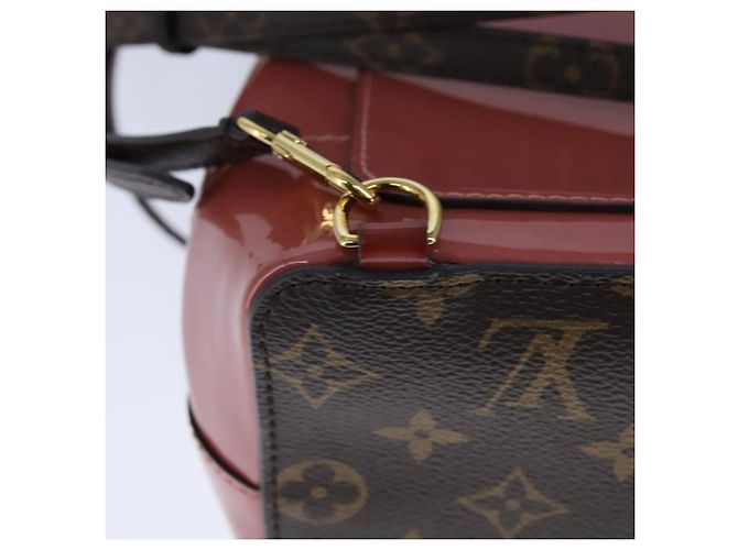 LOUIS VUITTON Sac à dos Hot Springs Monogram Vernis Rose M53545 LV Auth 91559SAM Monogramme - vue 18