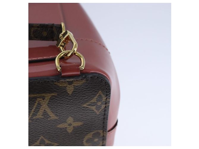 LOUIS VUITTON Sac à dos Hot Springs Monogram Vernis Rose M53545 LV Auth 91559SAM Monogramme - vue 19