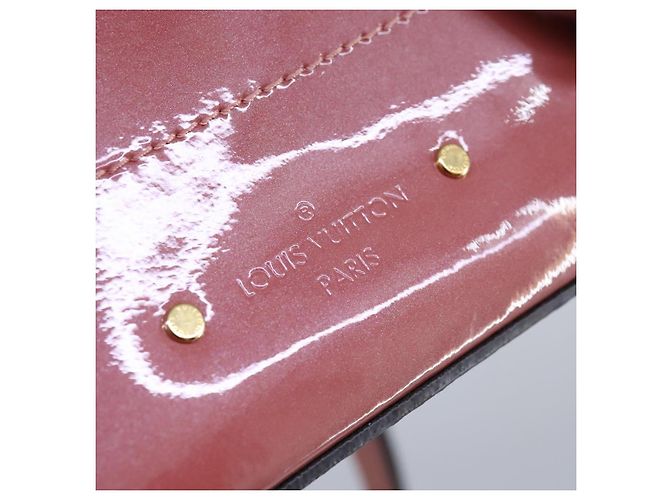 LOUIS VUITTON Sac à dos Hot Springs Monogram Vernis Rose M53545 LV Auth 91559SAM Monogramme - vue 21