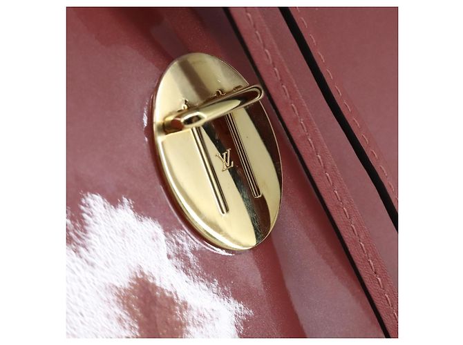 LOUIS VUITTON Sac à dos Hot Springs Monogram Vernis Rose M53545 LV Auth 91559SAM Monogramme - vue 22