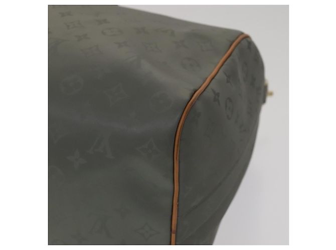 LOUIS VUITTON Borsa Keepall Bandoulière 50 in titanio Argento M43886 LV Auth 108706SM - vista 16