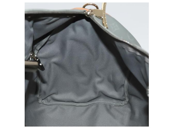 LOUIS VUITTON Borsa Keepall Bandoulière 50 in titanio Argento M43886 LV Auth 108706SM - vista 21