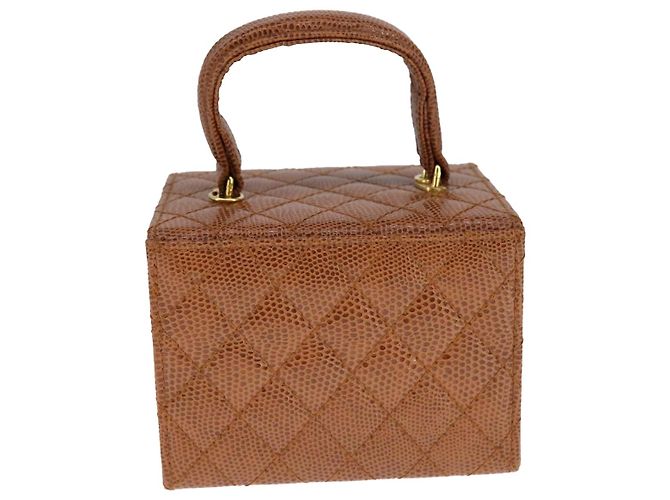 Borsa a mano Vanity FENDI in pelle 2 in 1 marrone Auth 108006SAV - vista 2