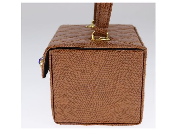 Borsa a mano Vanity FENDI in pelle 2 in 1 marrone Auth 108006SAV - vista 3