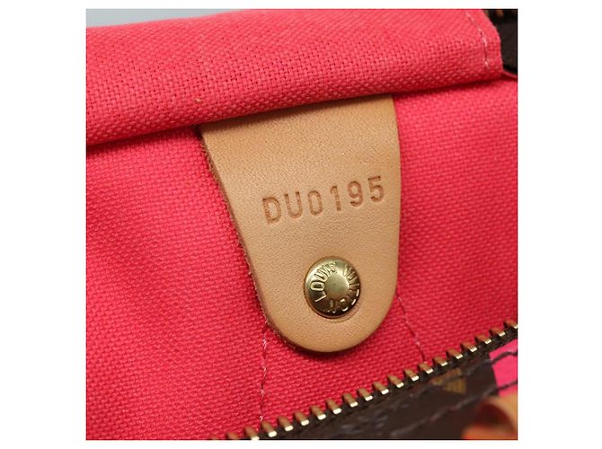 LOUIS VUITTON Borsa a Mano Monogram V Line Speedy 30 M41533 LV Auth 105968SAV Monogramma - vista 11