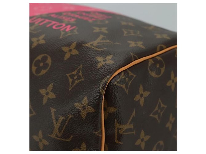 LOUIS VUITTON Borsa a Mano Monogram V Line Speedy 30 M41533 LV Auth 105968SAV Monogramma - vista 14