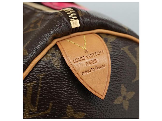 LOUIS VUITTON Borsa a Mano Monogram V Line Speedy 30 M41533 LV Auth 105968SAV Monogramma - vista 18