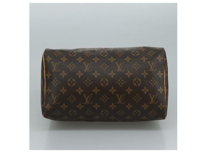 LOUIS VUITTON Borsa a Mano Monogram V Line Speedy 30 M41533 LV Auth 105968SAV Monogramma - vista 5