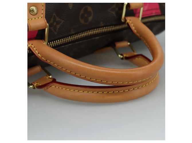 LOUIS VUITTON Borsa a Mano Monogram V Line Speedy 30 M41533 LV Auth 105968SAV Monogramma - vista 7